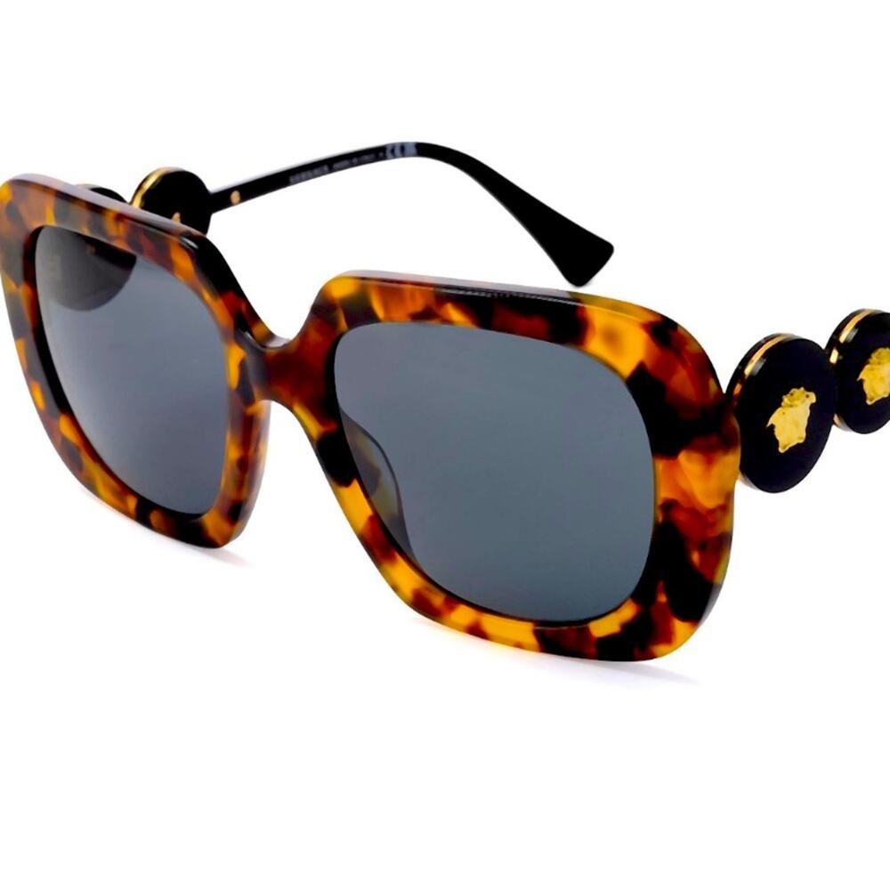 Versace 54MM Square Frame Sunglasses NWT